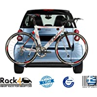 2 raíles portabicicletas para Coches- Negros